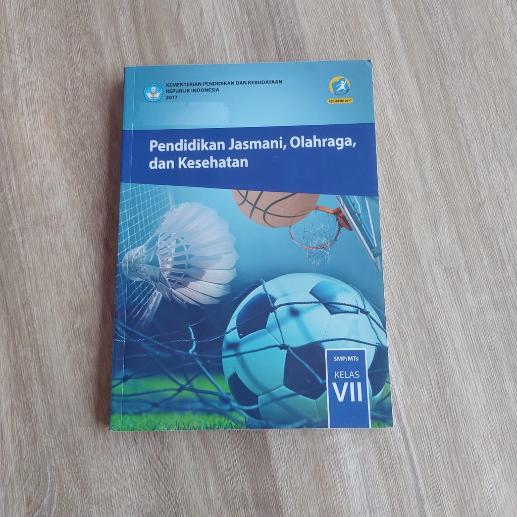 

Buku Pendidikan Jasmani, Olahraga, dan Kesehatan untuk SMP/MTs kelas 7 kementrian pendidikan dan kebudayaan Republik Indonesia 2017 edisi revisi 2017