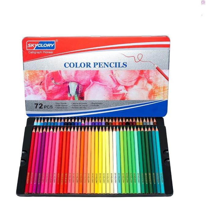

EXCLUSIVE G & M SKYGLORY SET PENSIL WARNA 72 WARNA DENGAN KOTAK DFD6546E