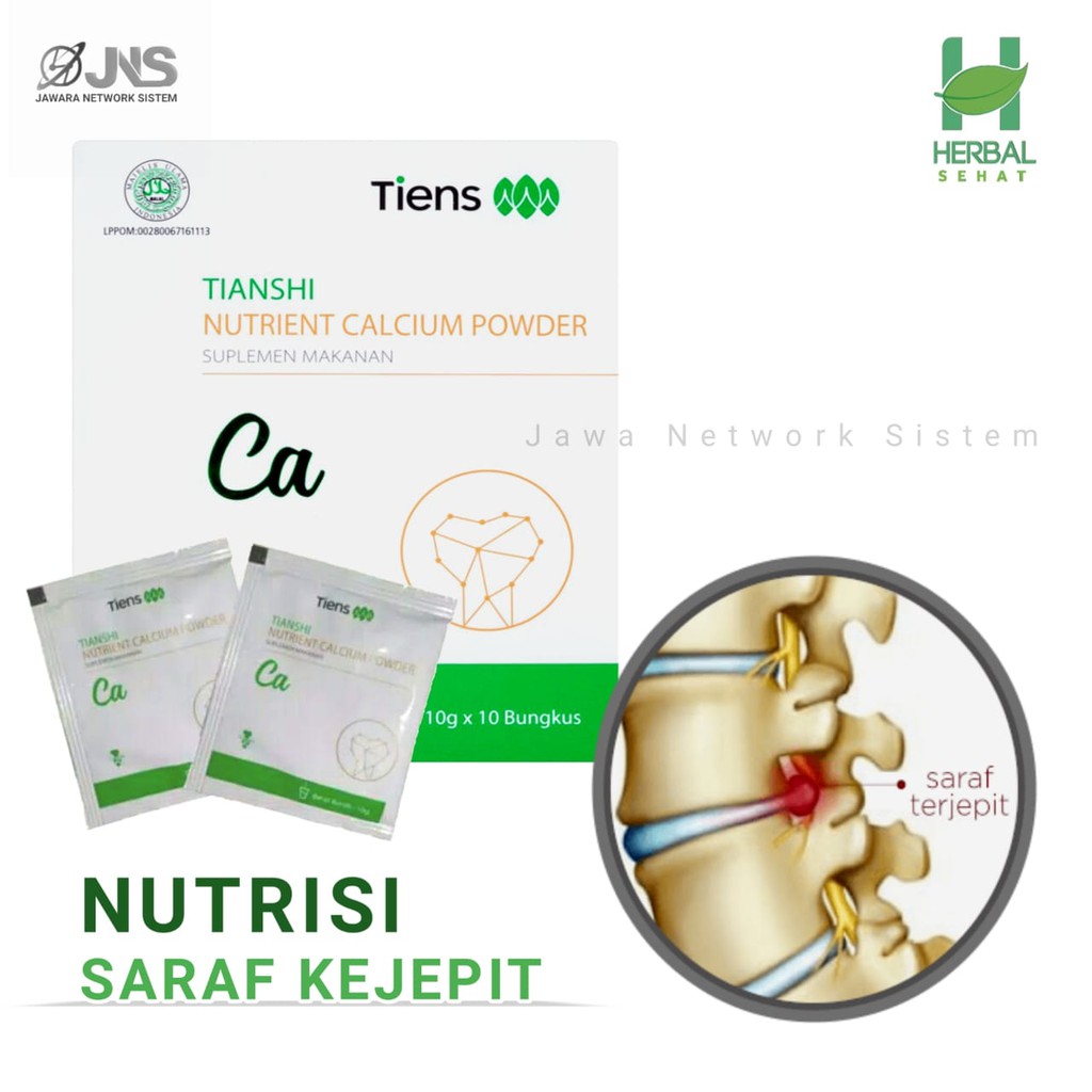 SUPLEMEN SARAF KEJEPIT / CALSIUM TIENS SARAF KEJEPIT / PRODUK PENYEMBUHAN SARAF KEJEPIT CEPAT