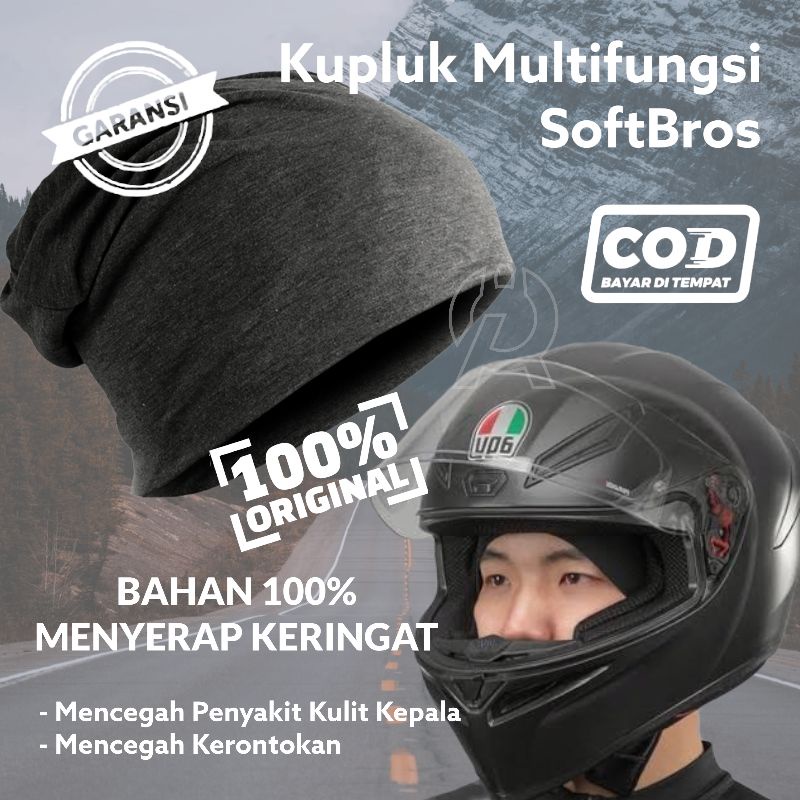 TERMURAH Kupluk Helm Bersepeda Touring Fashion Ojol Helmet Bukan RockBros