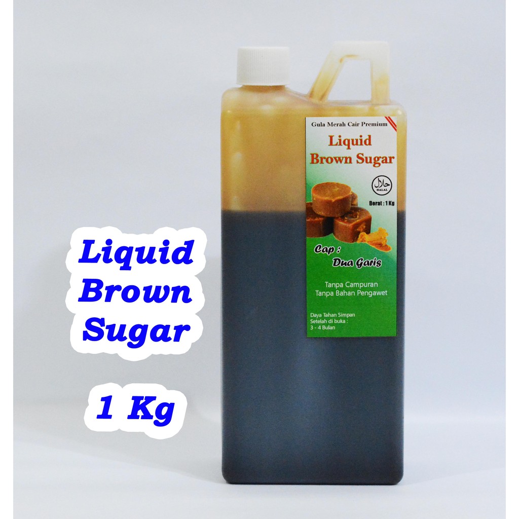 

BROWN SUGAR CAIR 1 KG - GULA MERAH CAIR - GULA AREN CAIR