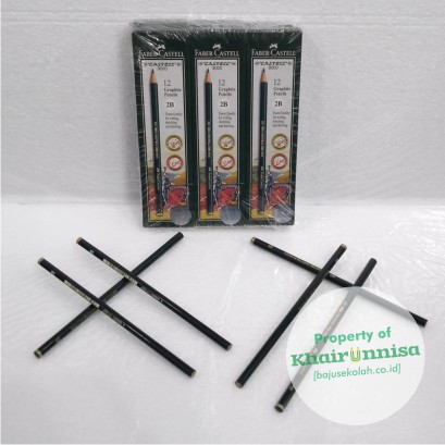 

PENSIL UJIAN FABER CASTELL 2B HIJAU