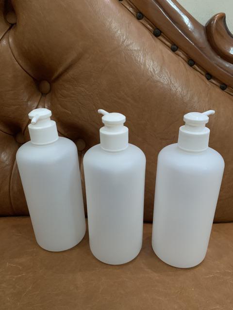 Botol Plastik Hdpe Tutup Pump Ukuran 500 Ml