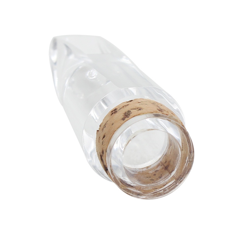 Mouthpiece Klarinet Bb Desain Transparan Dengan Cork