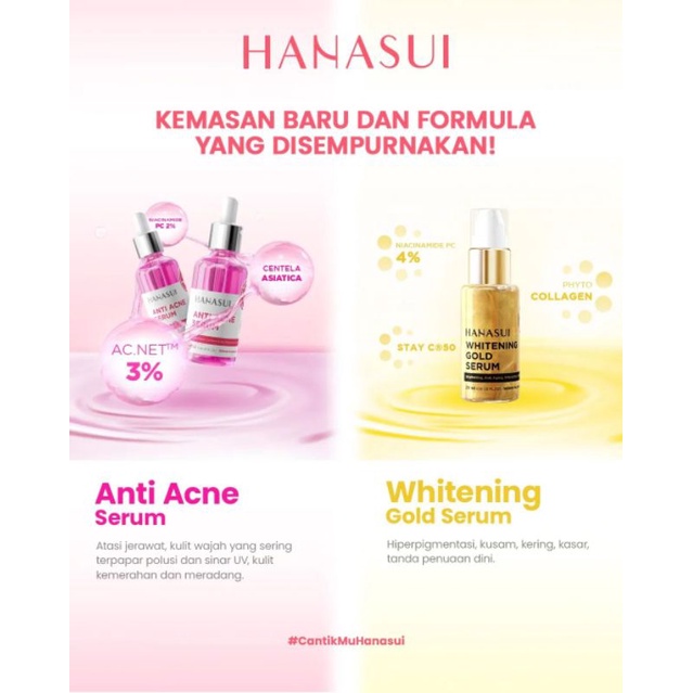 Hanasui Serum Wajah / Face Serum Hanasui Original