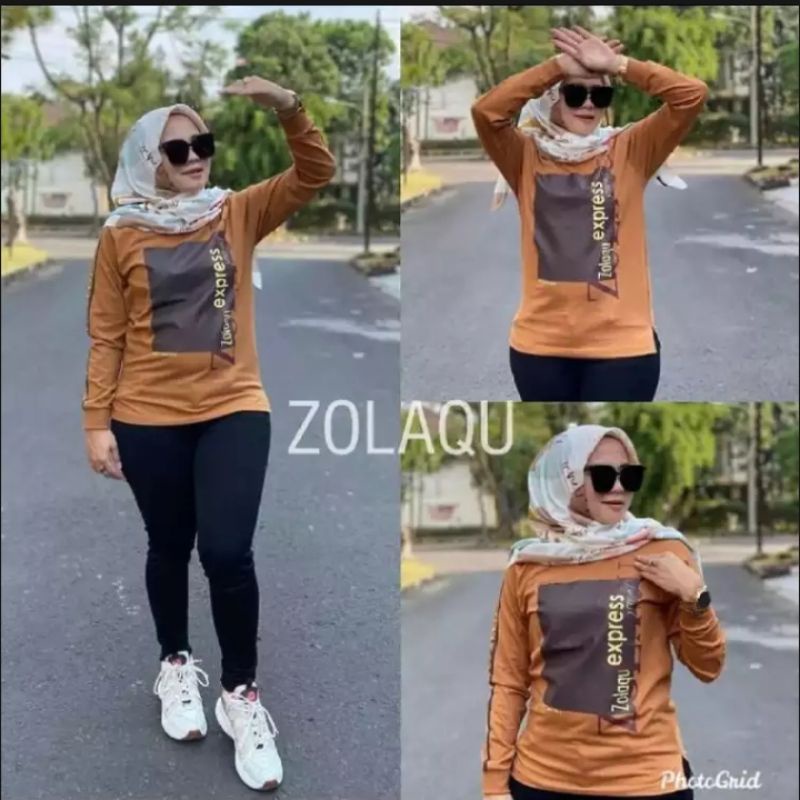 BAJU ZALAQU/SWEATER ZALAQU/ LENGAN PANJANG