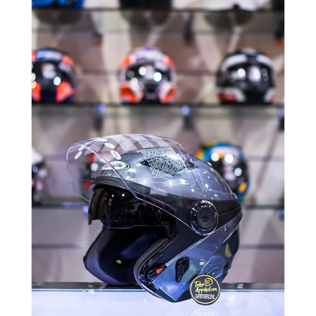 HELM HALF FACE ZEUS ZS-610 TITANIUM