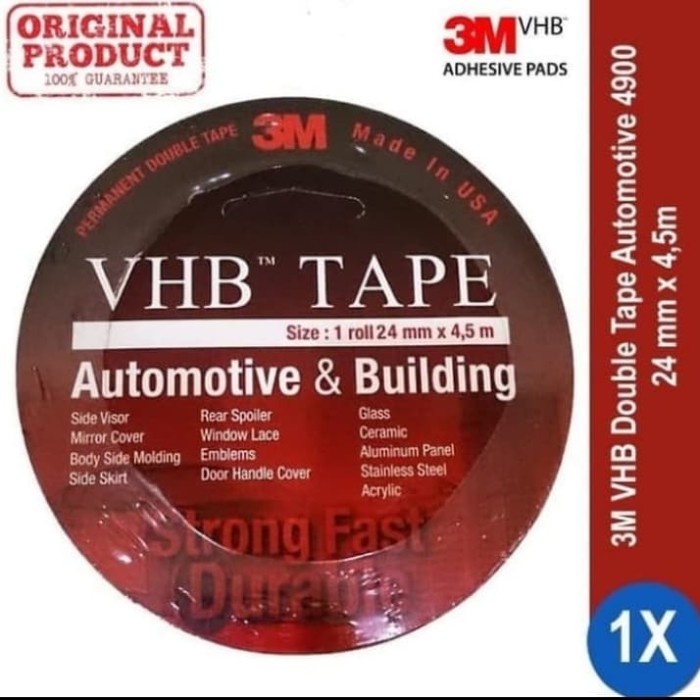 

Terlaris 3M Double Tape Vhb Size 24 Mm Original Super Lengket Murah