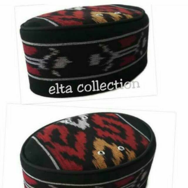 Peci tenun etnik/songkok etnik
