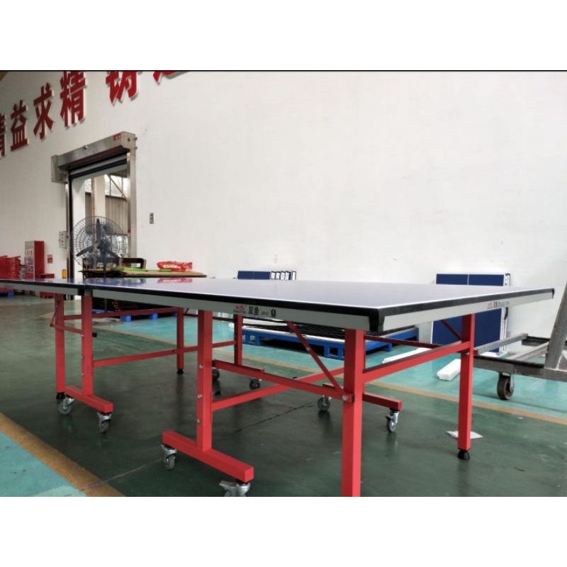 double fish 201 c2 meja pingpong import 18mm kaki besar merah