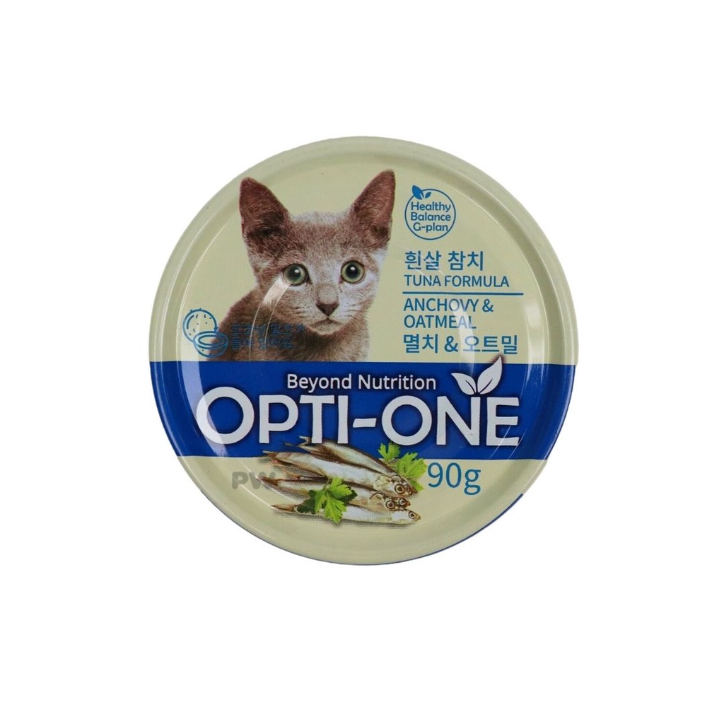 Opti-One White Tuna & Anchovy - Makanan Kucing Wet Cat Food
