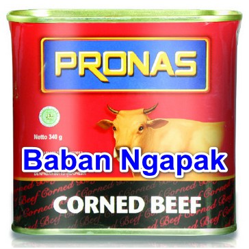 

Kornet Daging Sapi Pronas 340 gr