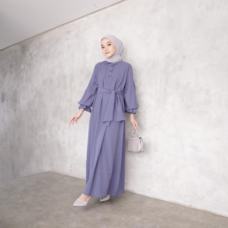 LOCANA LABEL CASSY DRESS-Denim