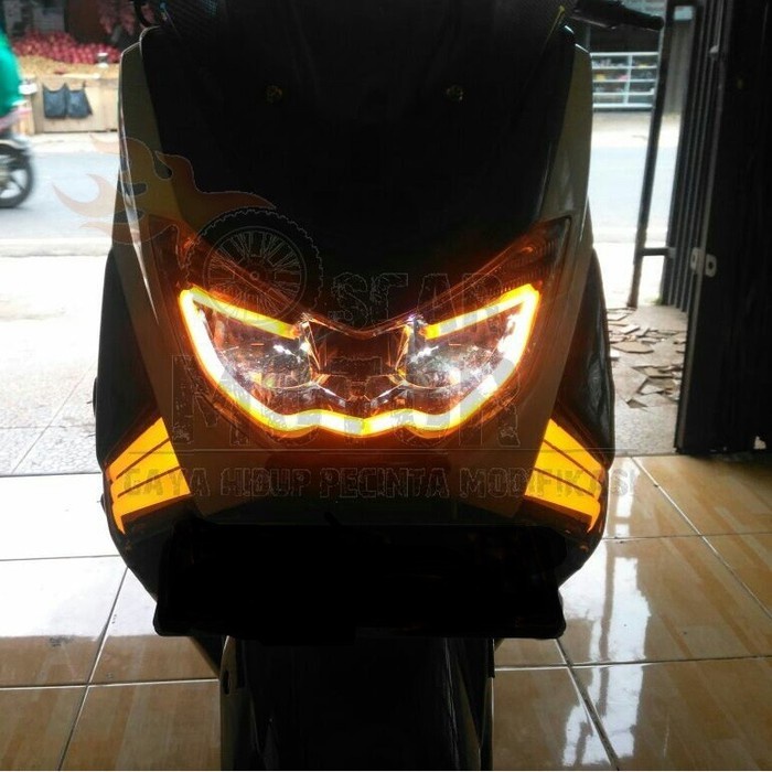 LAMPU SEN NMAX LED SENJA SEIN RUNING 2 WARNA 2 IN 1 YAMAHA RUNNING motor motor