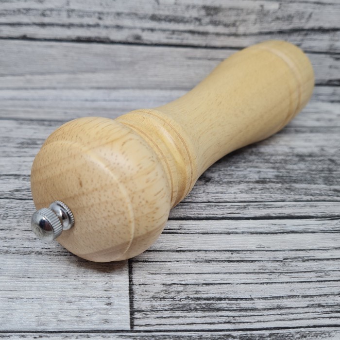 wooden pepper mill grinder / tempat garam lada