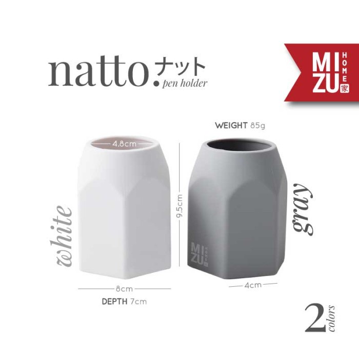 

Hot Sale Natto Pen Holder Silicone Pencil Stand Tempat Alat Tulis Atk Kuas Rias Limited