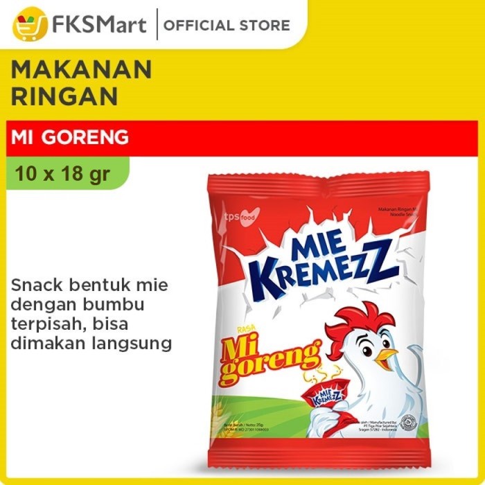 

Instant-Camilan- Mie Kremez Mi Goreng 25Gr -Camilan-Instant.