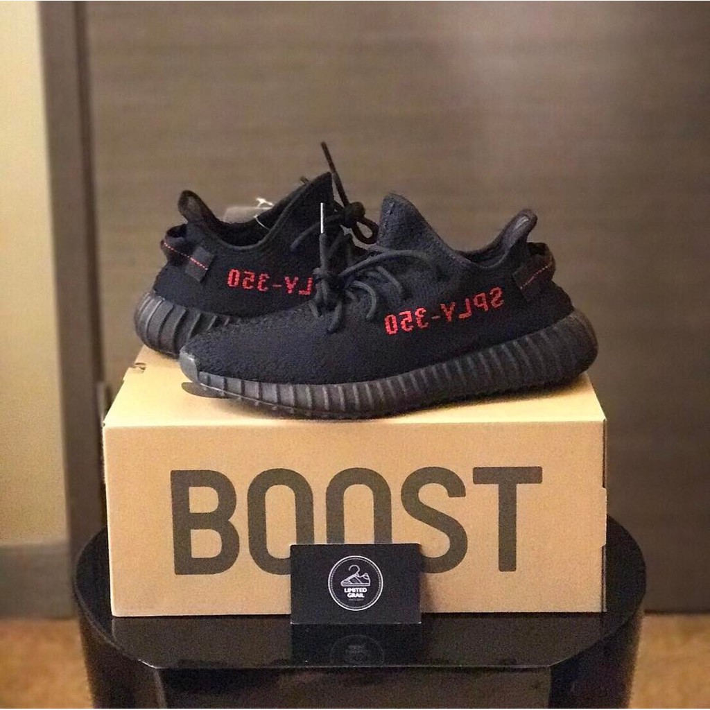 yeezy 350 v2 "bred"