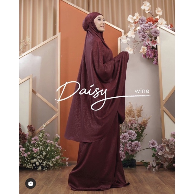 MUKENA DAISY WINE BY ZERINA BANU