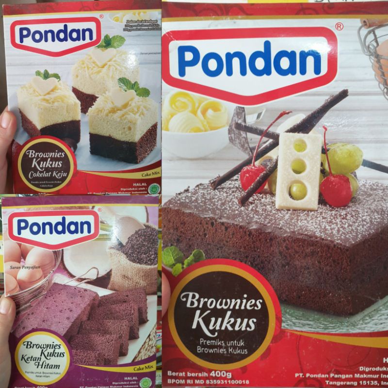 

PONDAN BROWNIES KUKUS 400GR