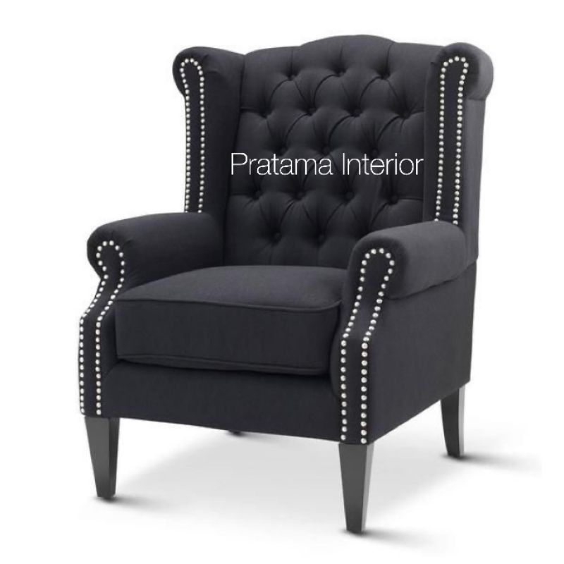 Kursi Wing Chair / Arm Chair / Single Chair