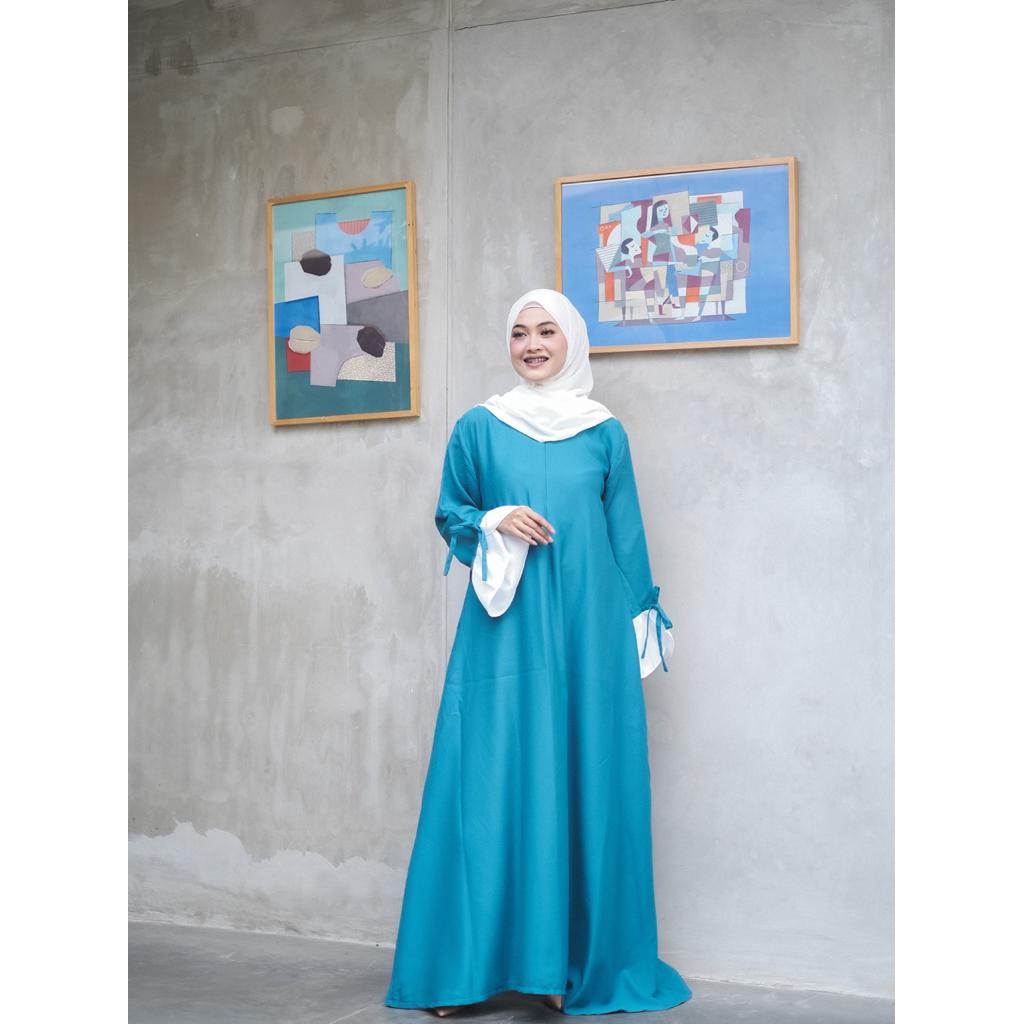 DISKON SORAYA DRESS - FLOTTILICIOUS / DRES MURAH / GAMIS MURAH / DRES MUSLIM / GROSIR BAJU ONLINE