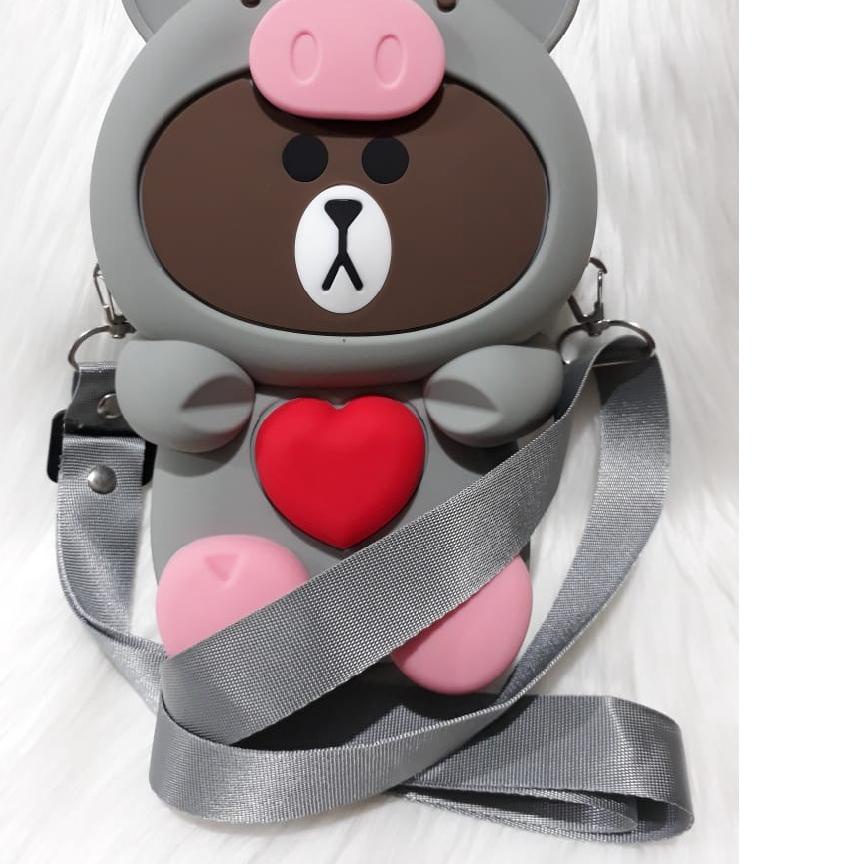 ➯ Silicon Bag PX 777 Tas Jelly Silikon Ukuran Besar (Muat HP besar) - Tas Anak dan Dewasa Tas Silico