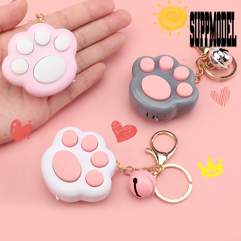 &lt; Suppmodel Gantungan Kunci Fidget Mini Portable Bentuk Cakar Kucing Untuk Anak