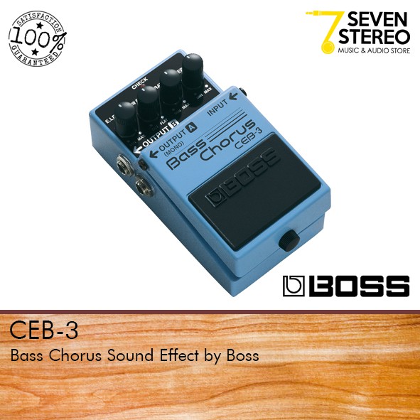 Boss CEB-3 CEB3 Bass Chorus Bass Effect Pedal