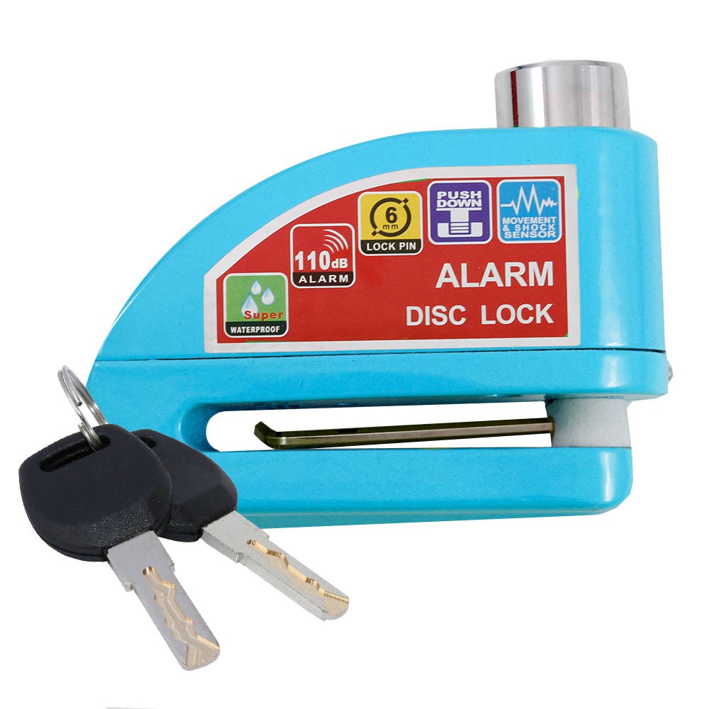 KALNO Alarm Disk Lock KL901 GEMBOK ALARM CAKRAM ANTI Maling - RANDOM