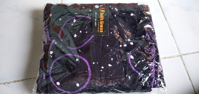 Batik Usman Terbaru Gamis Twill Rayon Ori Pelangi Gamis Twil Tie Dye Gamis Rayon Candimekar Premium