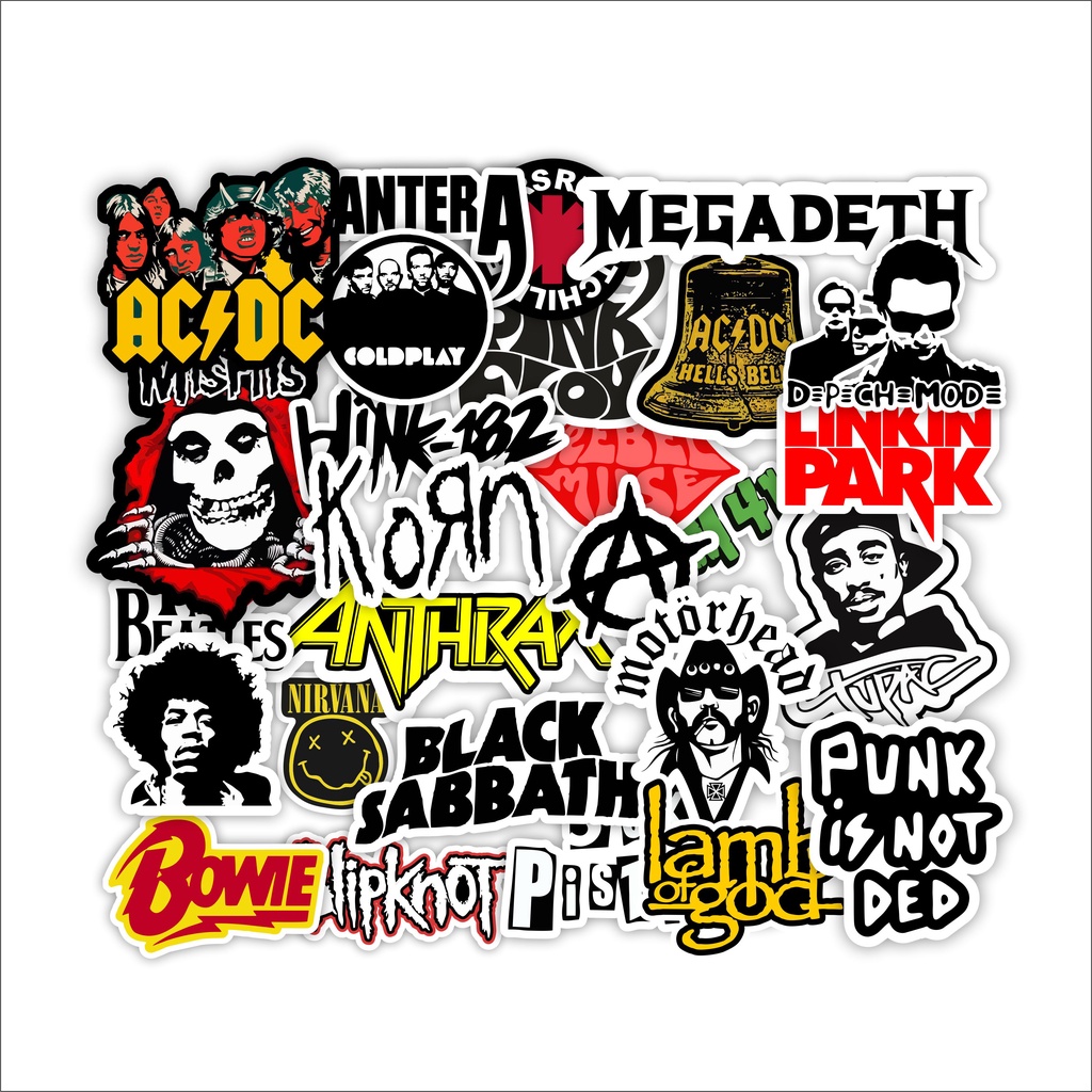 

Stiker Band Satuan Sticker Brand Graftac Waterproof Die Cut High Quality