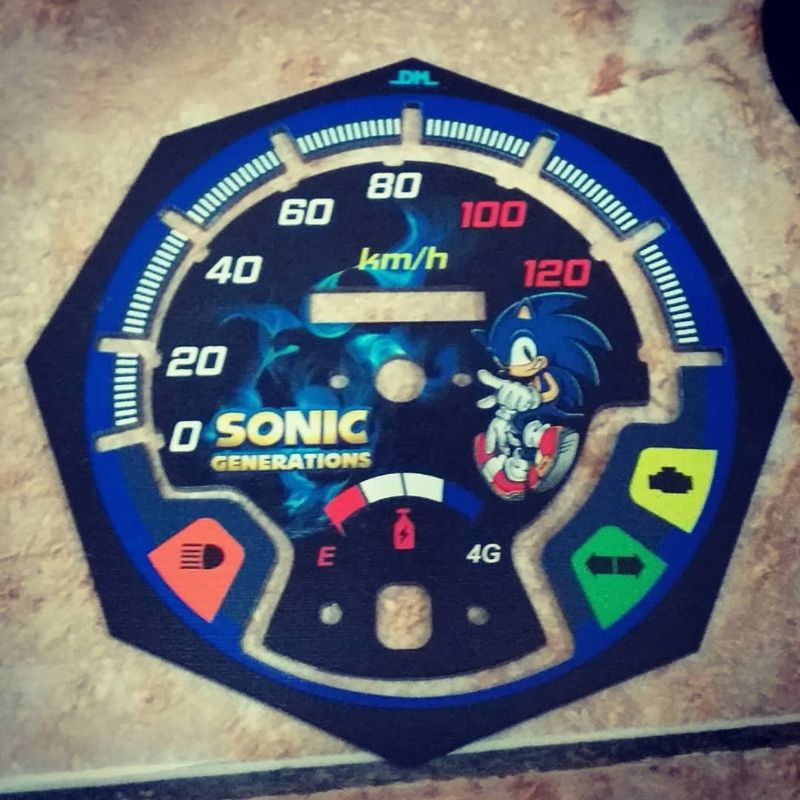 Speedometer Custom Yamaha Mio Soul GT