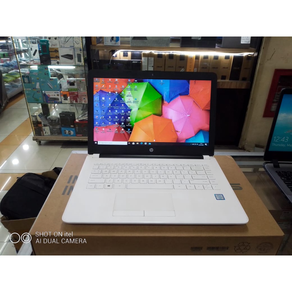 Laptop Leptop Hp Core I3 Ram 4gb Hdd 500gb 14 Inch Slim Generasi Baru Windows10 Zoom Siap Pakai