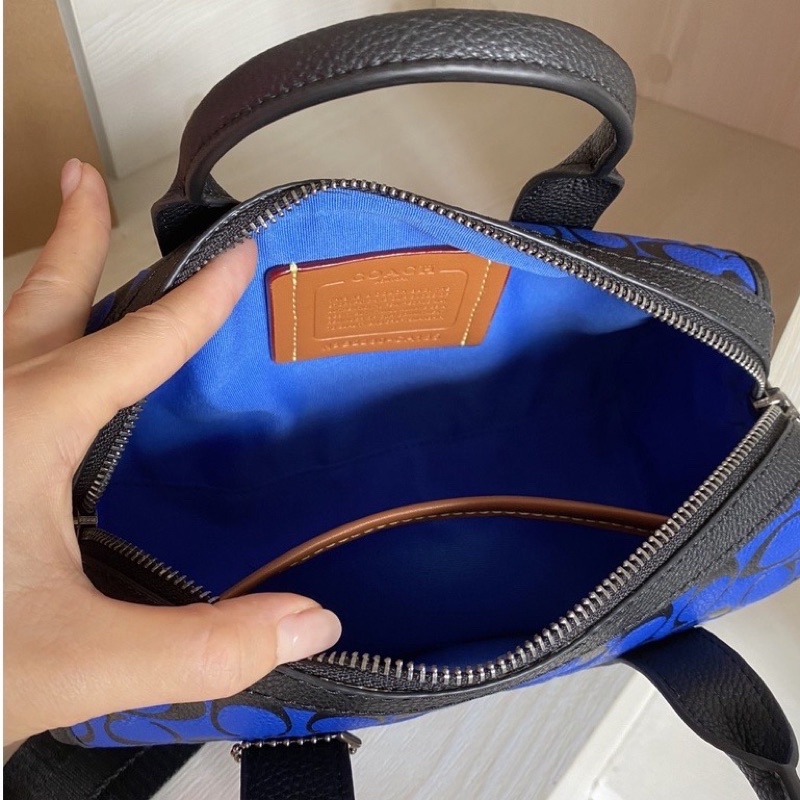 Coach Gotham Duffel 24 In Signature Leather