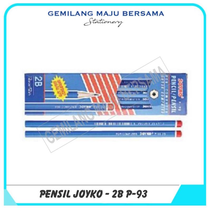 

Pensil Joyko 2B P93 (harga per lusin)