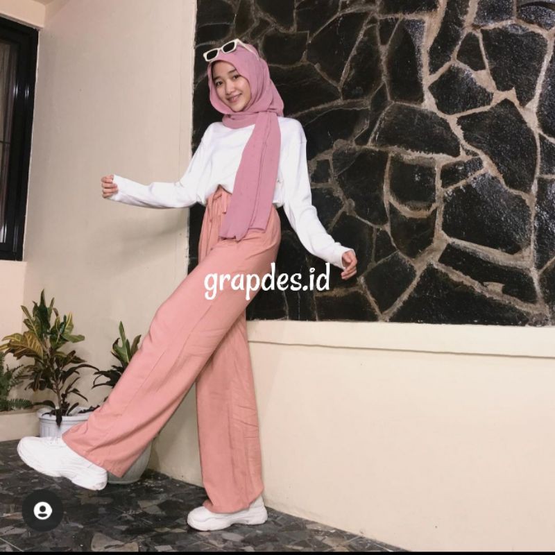 BEST SELLER!!! Umara Pants / Celana Kulot Rayon Wanita