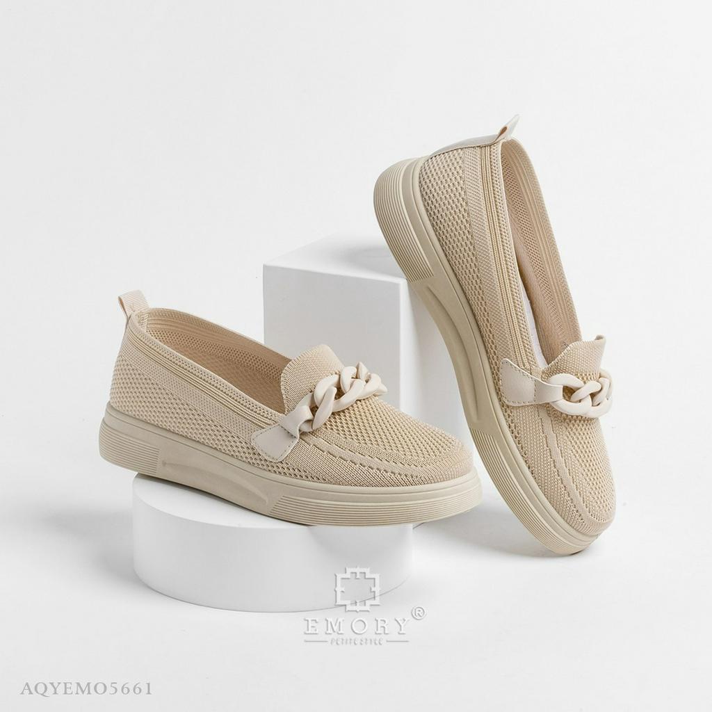 SEPATU WANITA EMORYSTYLE Flexknit Slip on AQYEMO  5661 MB