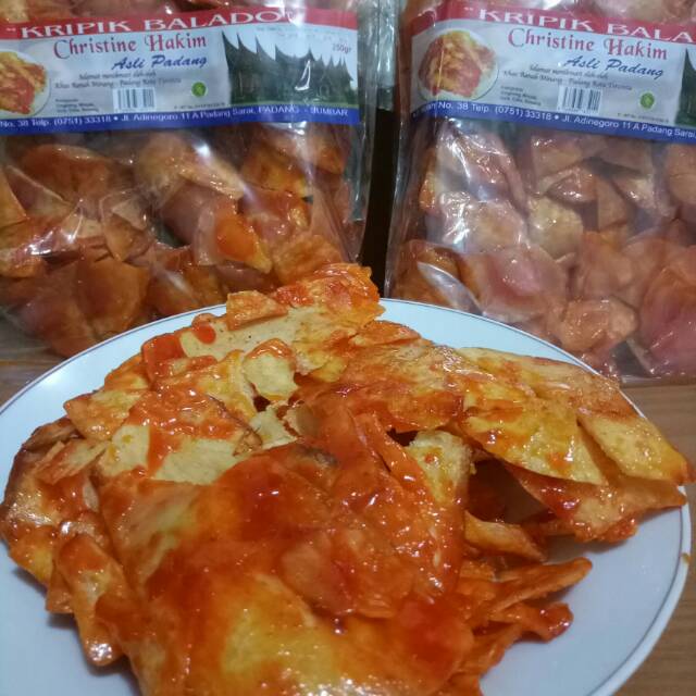 Kripik Balado Panjang Christine Hakim Padang Shopee Indonesia