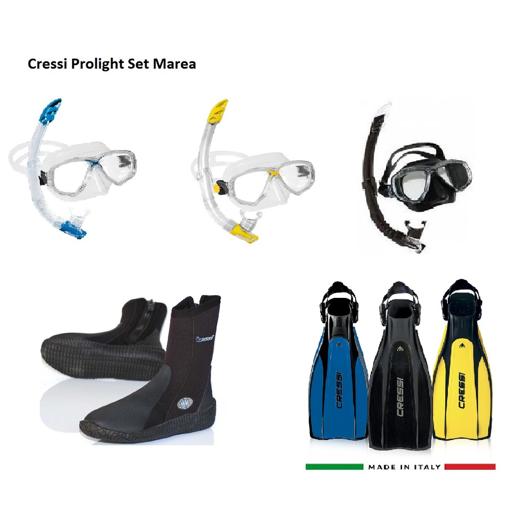 Set Snorkeling Cressi Prolight - Marea