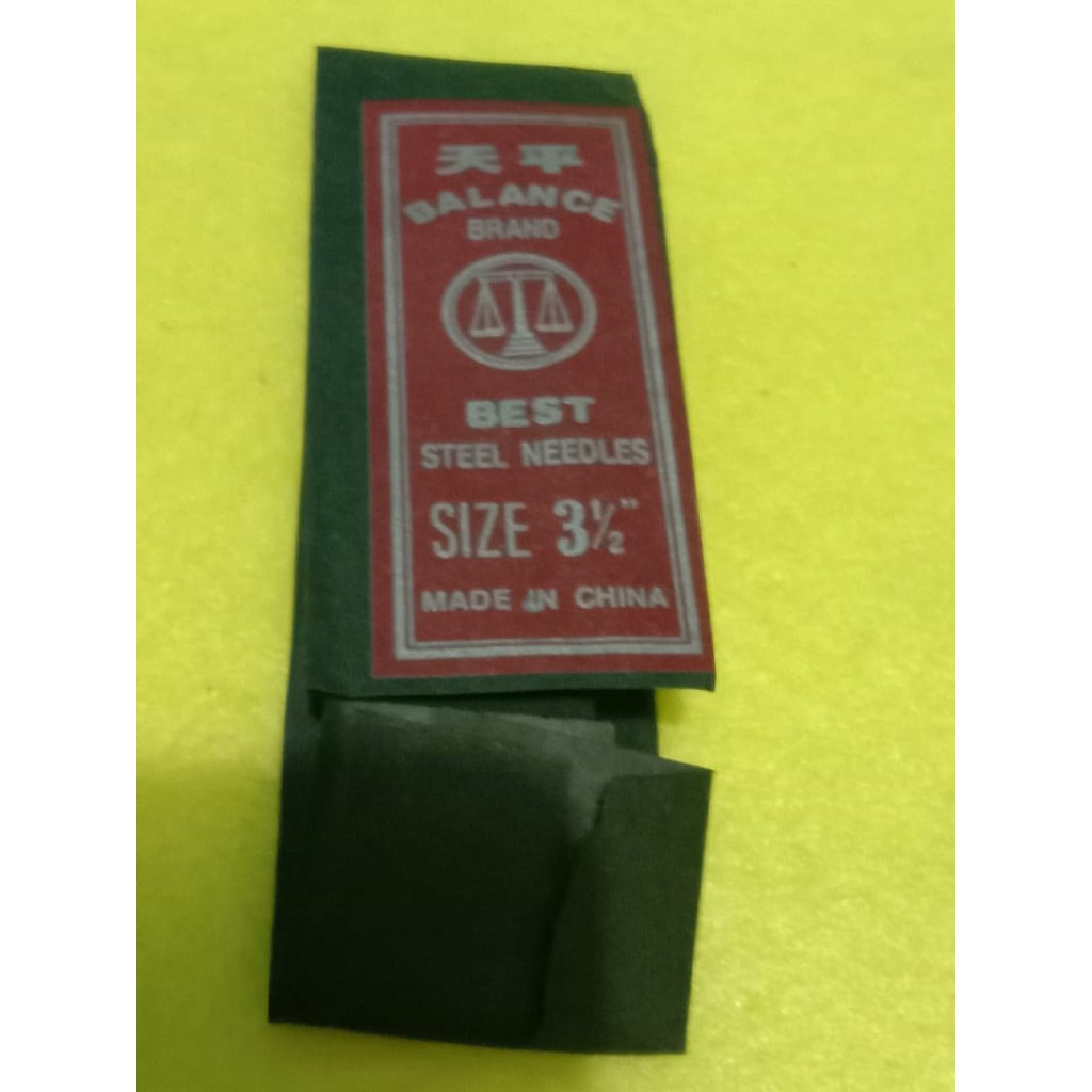 Jarum jahit kasur 9cm per bungkus-jarum layar besar-perlengkapan jahit