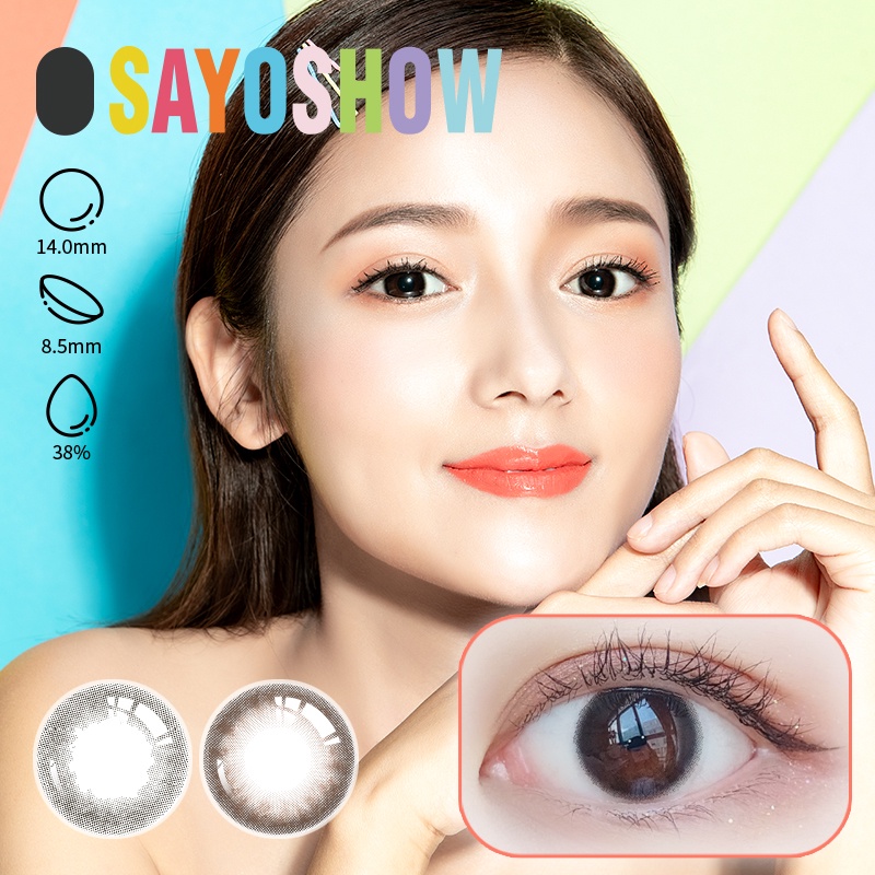 SAYOSHOW- Softlens O Seri Normal, Minus 1.00 s/d 8.00 (14 mm)