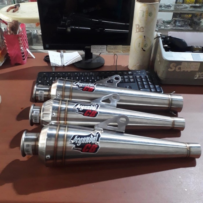 Silencer Knalpot Stanlies Begundal CB Premium