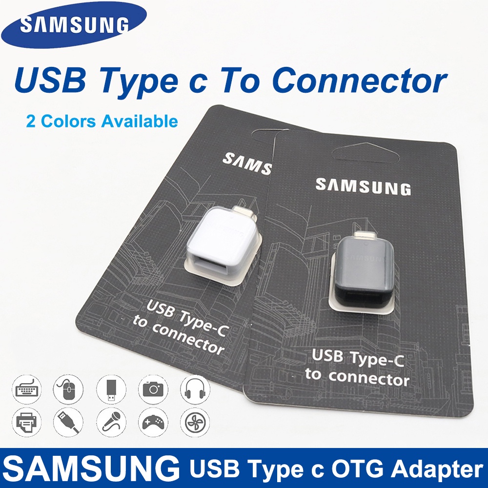 Samsung Kabel Adapter Konverter USB Tipe C Male Ke USB Female