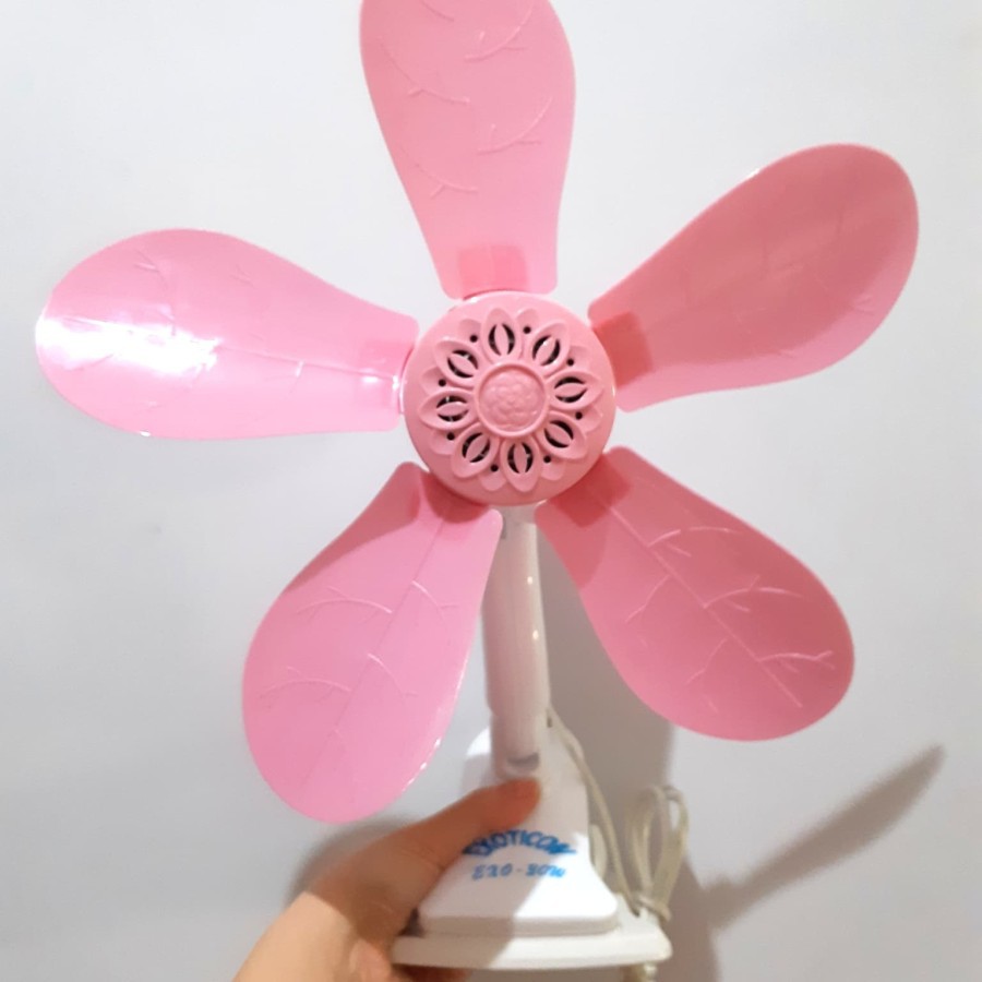 KIPAS ANGIN EXOTICON - MINI FAN - 3 IN 1 - MEJA - DINDING - JEPIT