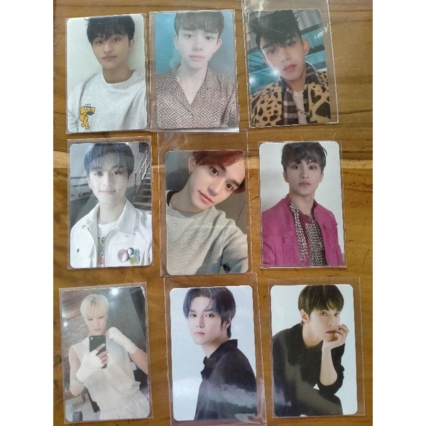 Photocard Mark Cafe , Jeno We Boom , Taeyong SG , Doyoung SG , Lucas bene yzy , Mark Crazy