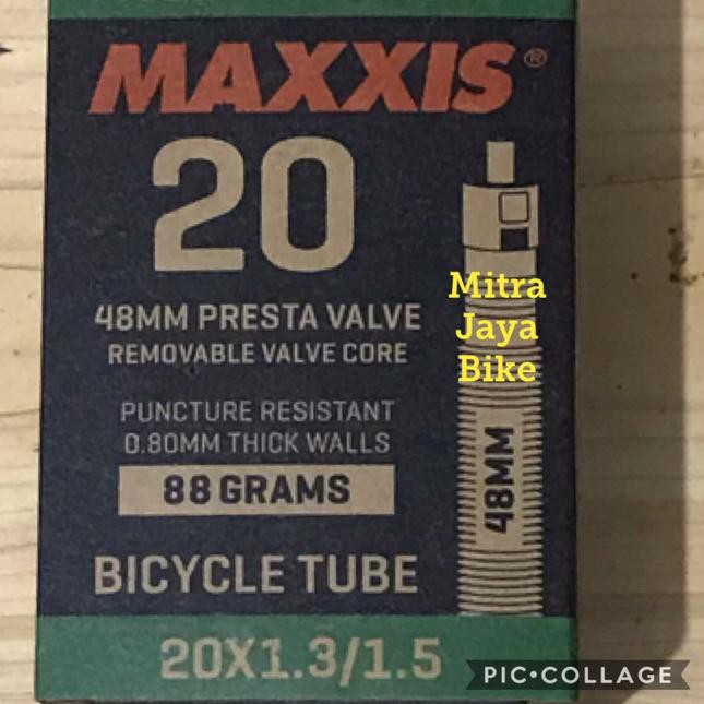 Ban Dalam Maxxis 20 x 1.30 - 1.50 Welter Weight Pentil Presta E1R3