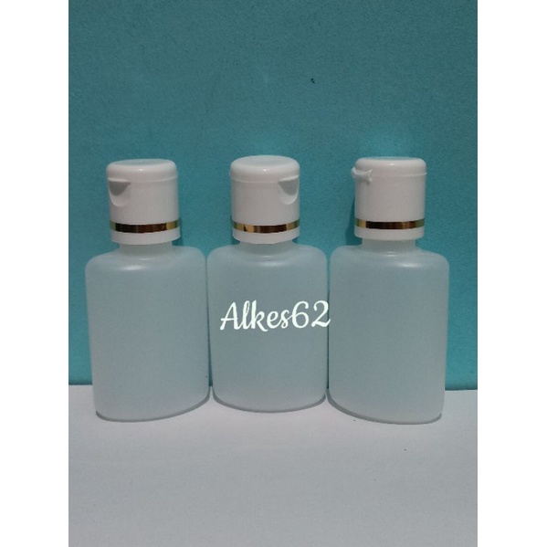 Botol DKS 30 ml 60 ml / HDPE Fliptop / Botol toner 30 ml 60 ml