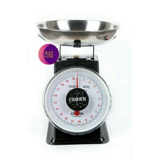 Timbangan duduk/timbangan analog jarum Crown 5kg 10kg 15kg 20kg