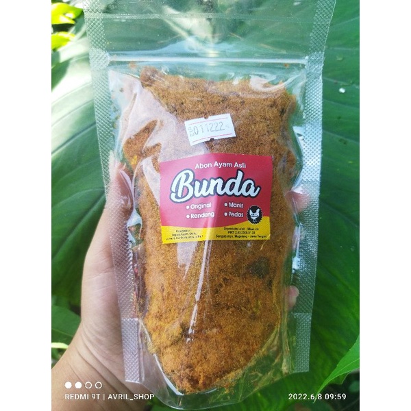 

Abon ayam premium/abon ayam bunda/Abon ayam Manis